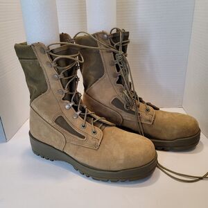 NEW Wellco Mens 8.5R Military Combat Boots Vibram ASTM F2413 Safety